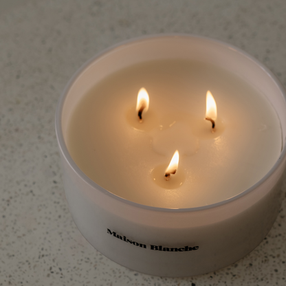 Maison Blanche 003 Cucumber & Mint Deluxe Candle 800g – official Maison Blanche product image 6