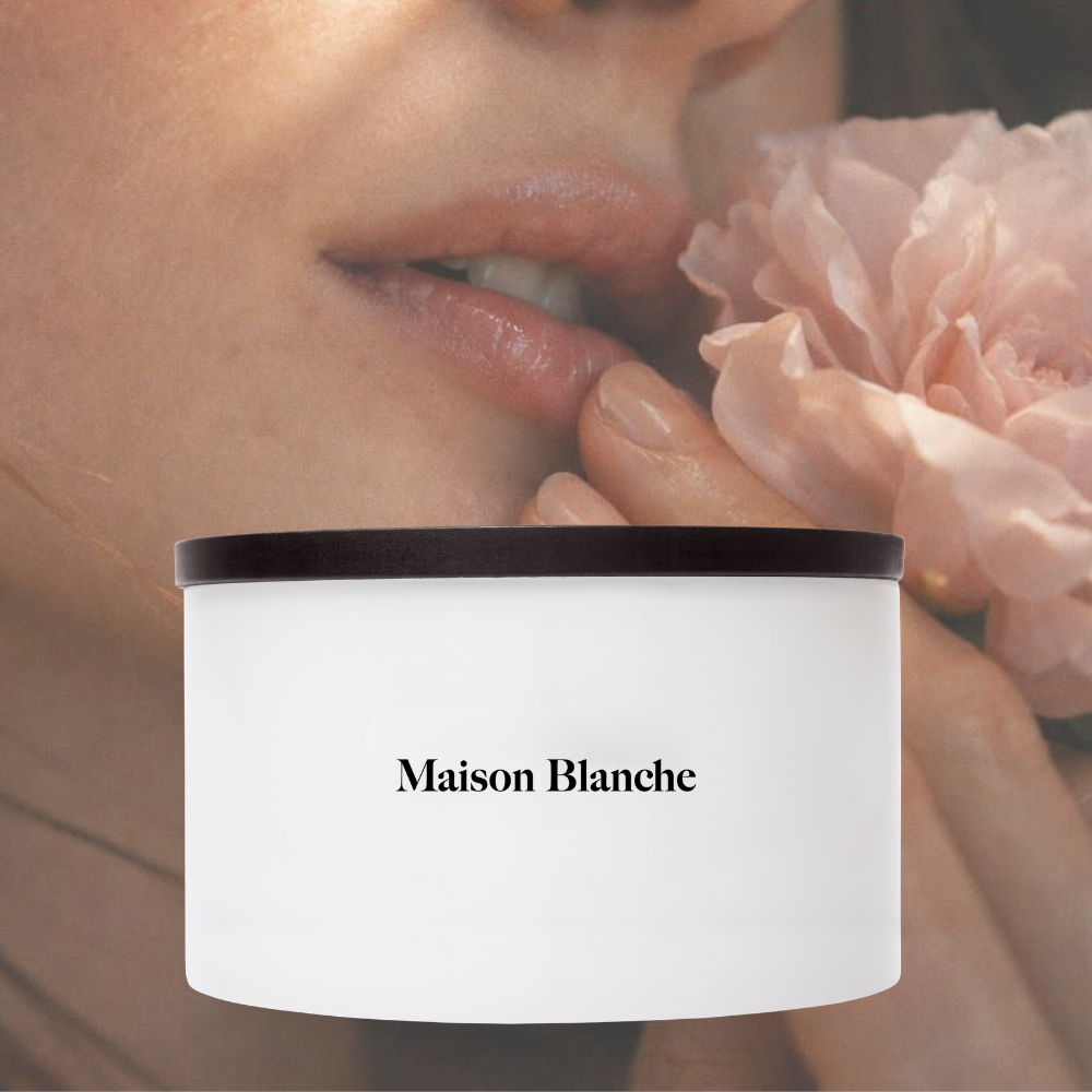 Maison Blanche 006 Rose & Amber Deluxe Candle 800g – official Maison Blanche product image 3