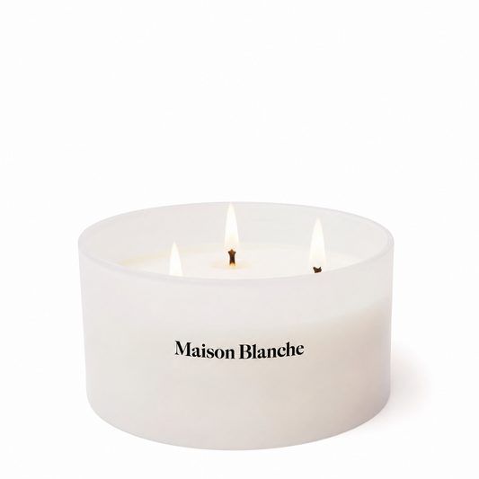 Maison Blanche 013 Espresso & Almond Deluxe Candle 800g – official Maison Blanche product image 2