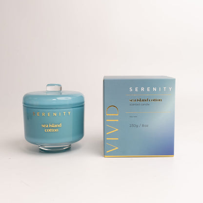 Serenity Sea Island Cotton Scented Candle 230g product image
