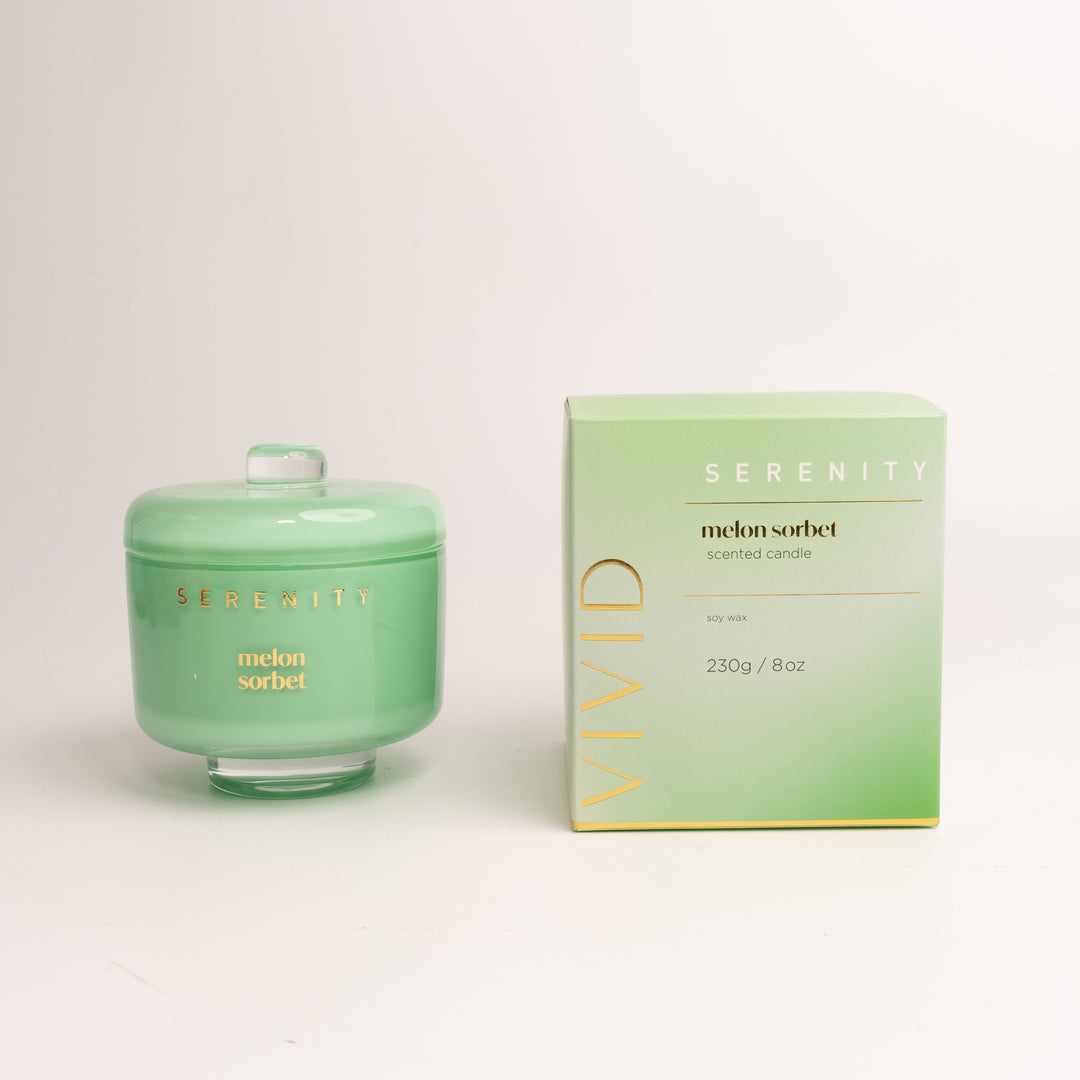 Serenity Melon Sorbet Scented Candle 230g product image