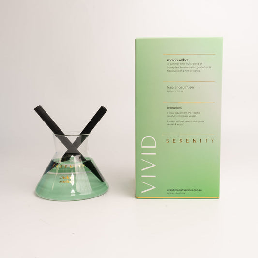 Serenity Melon Sorbet Reed Diffuser 200mL image 2