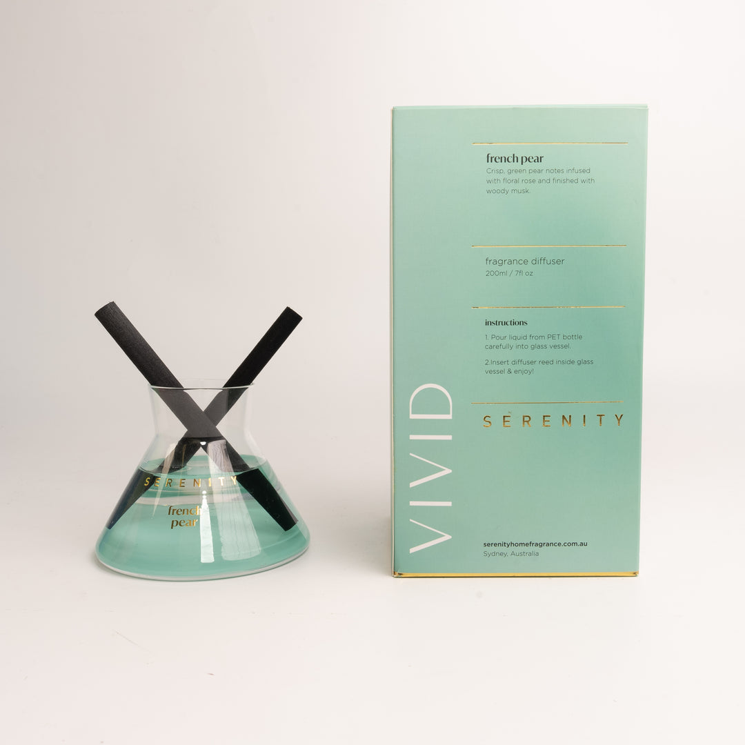 Serenity French Pear Reed Diffuser 200mL image 2