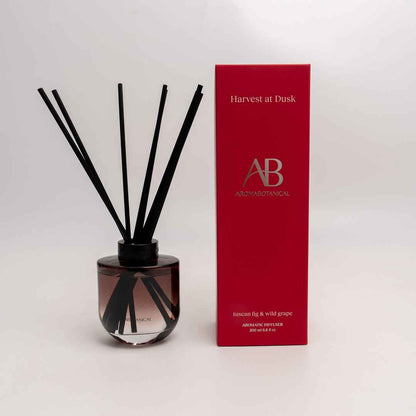 Aromabotanical Harvest at Dusk – Tuscan Fig & Wild Grape Reed Diffuser 200mL