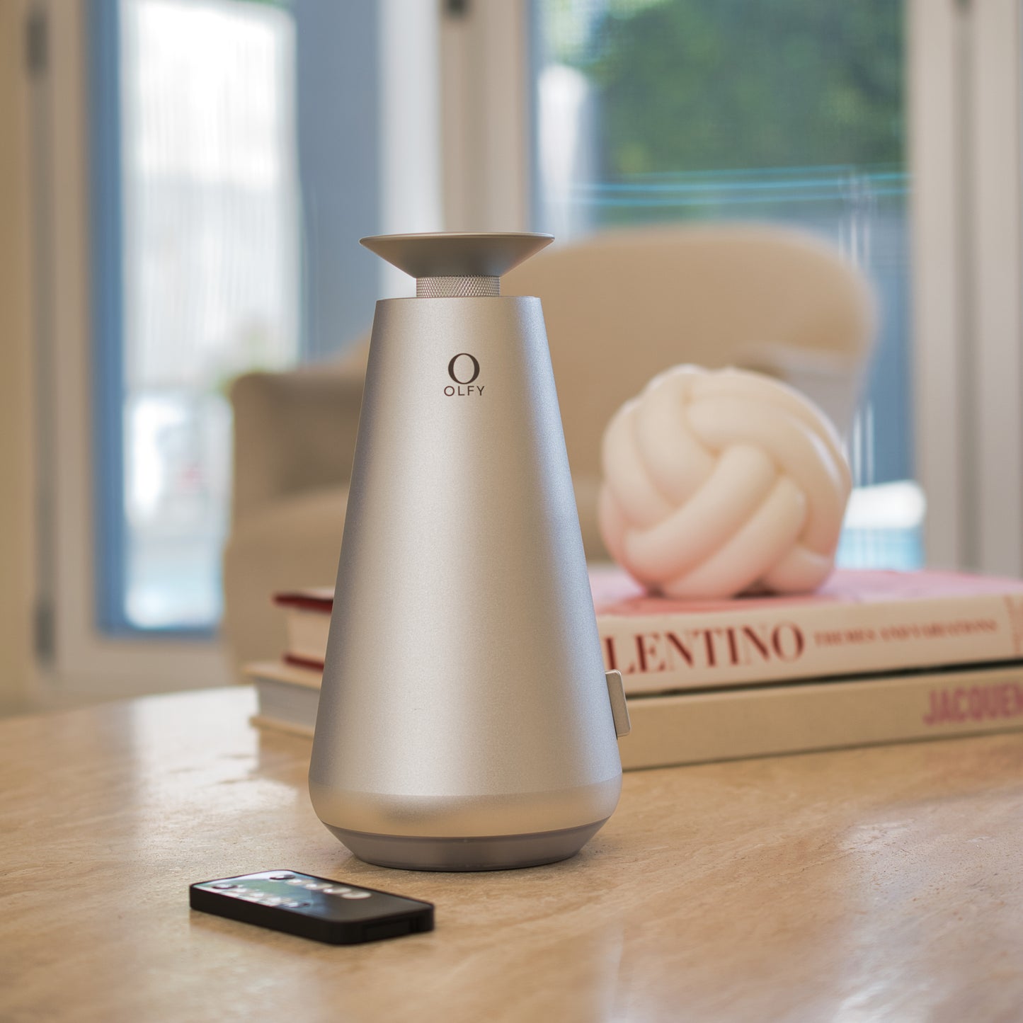 OLFY Smart Home Diffuser – Aluminium Grey (DecoPRO)