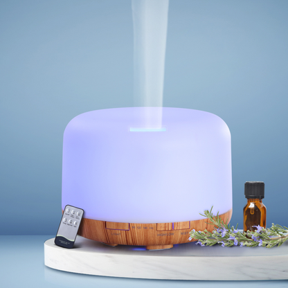Devanti Aroma Diffuser Aromatherapy Ultrasonic Humidifier Essential Oil 500ml