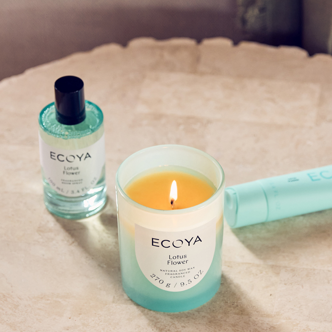 Ecoya Metro Candle Lotus Flower 280g