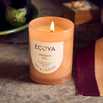 Ecoya Metro Candle Mandarin Gin 280g