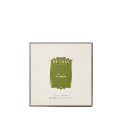 Floris Elite Shaving Soap and Bowl 100g