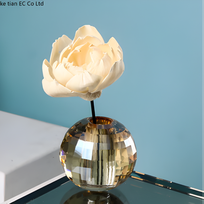 European Light Luxury Crystal Glass Diffuser Bottle
