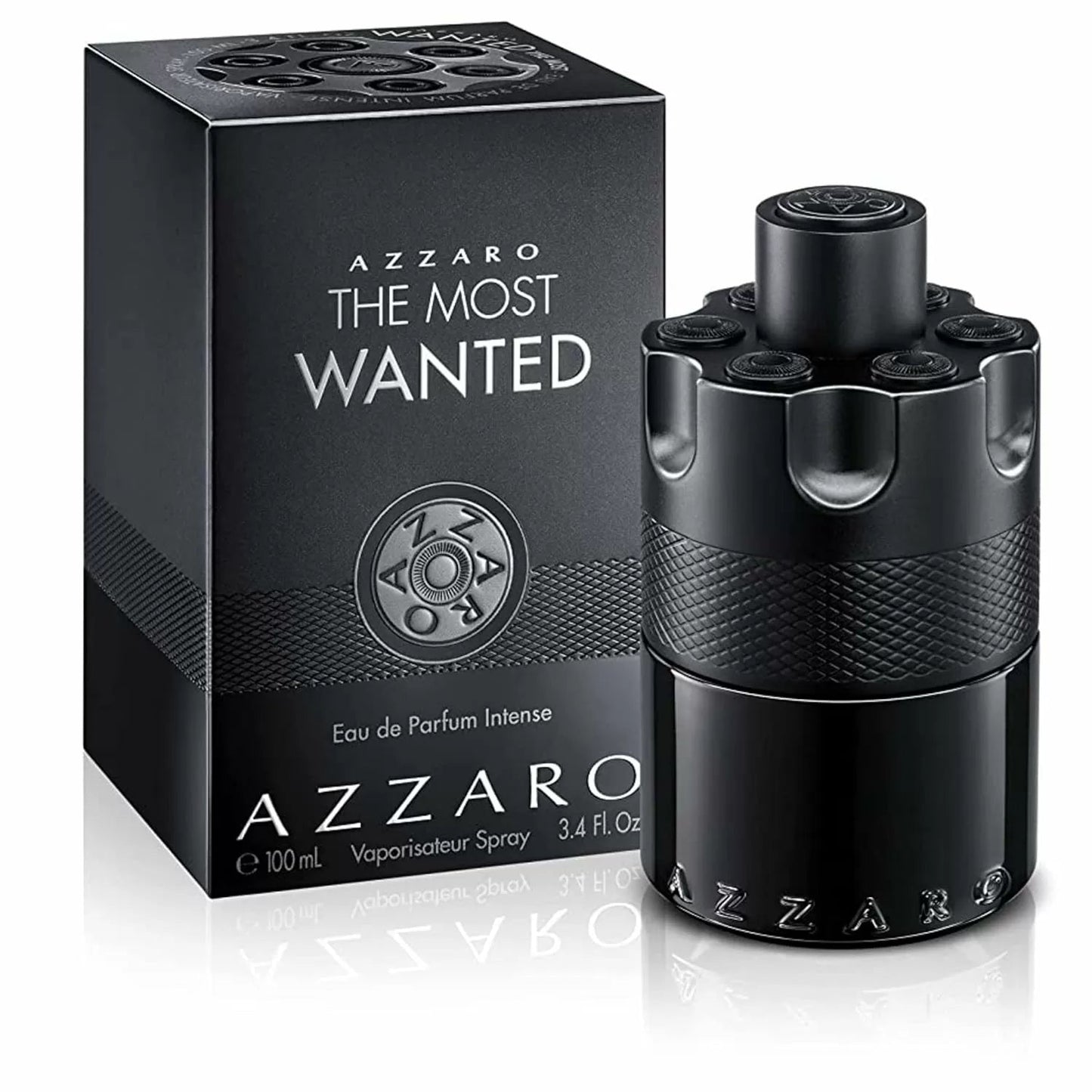 Azzaro The Most Wanted Eau de Parfum Intense 100mL bottle and box
