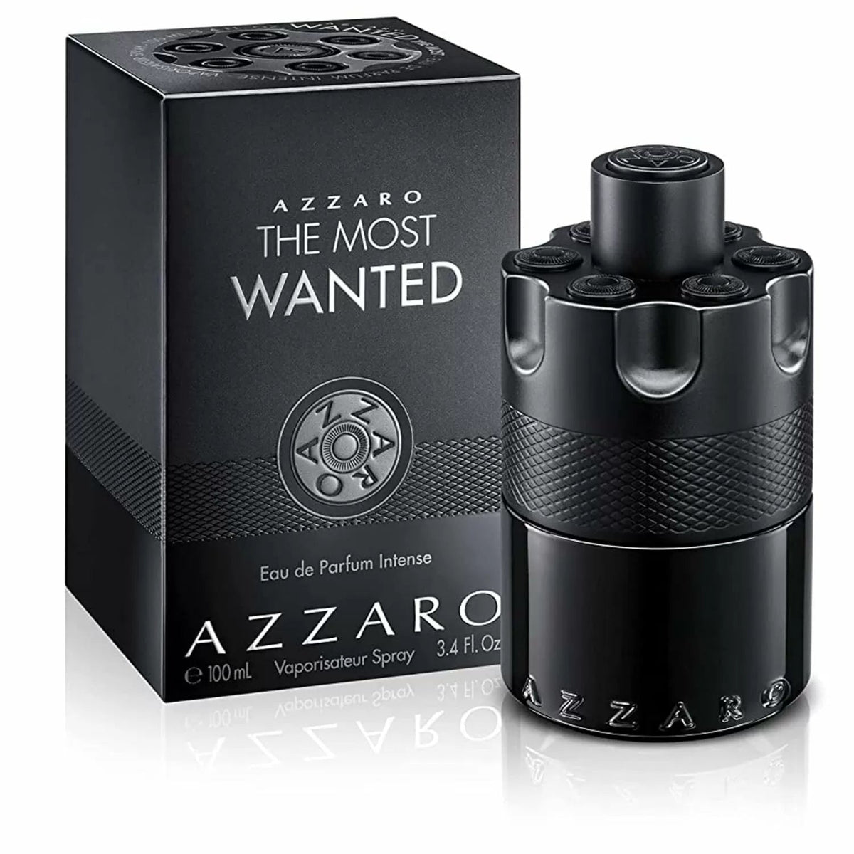 Azzaro The Most Wanted Eau de Parfum Intense 100mL bottle and box