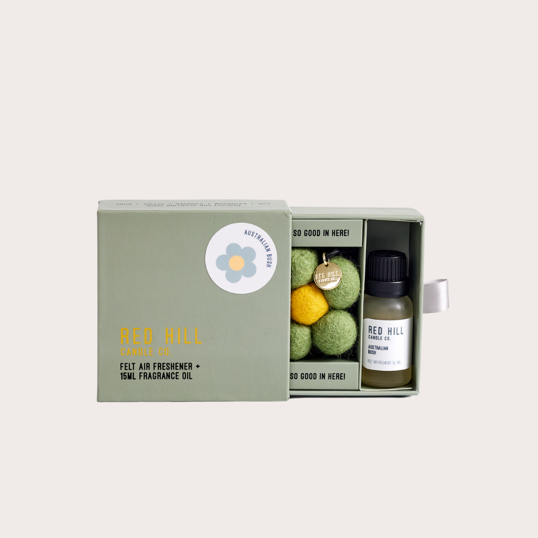 Red Hill Candle Co Australian Bush Felt Flower Air Freshener + 15mL Oil additional supplier image 3