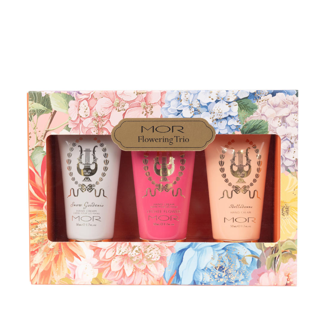 MOR Flowering Trio of Hand Creams