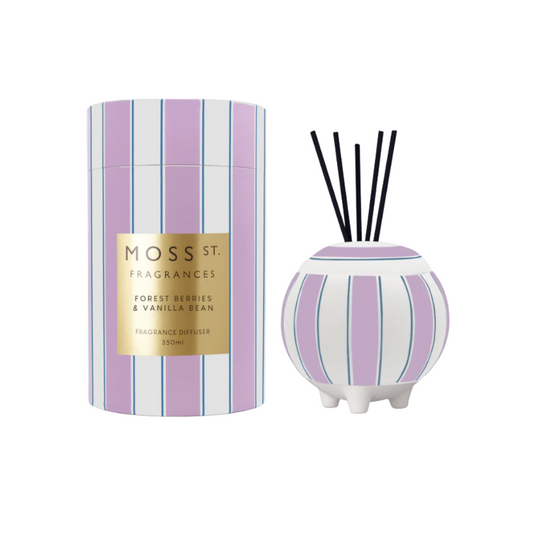 Moss St. Forest Berries & Vanilla Bean Ceramic Diffuser 350ml
