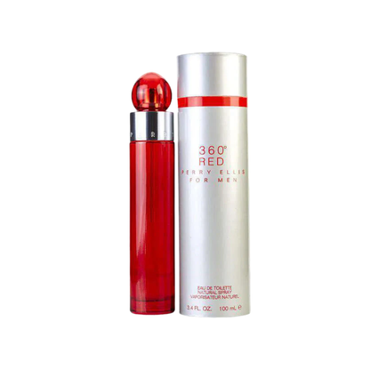 Perry Ellis 360 Red for Men Eau de Toilette 100mL - The Gift Company