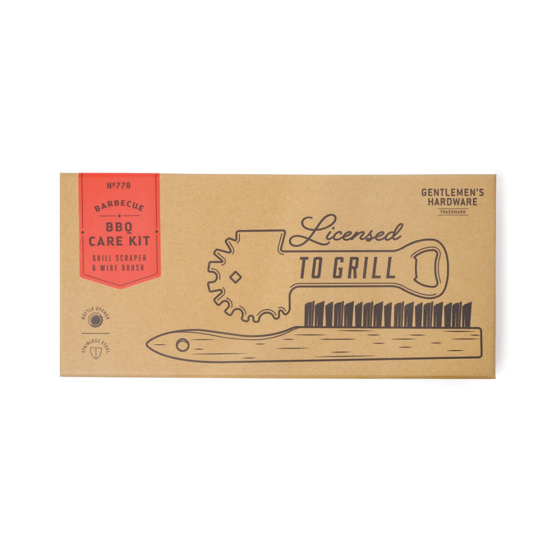 Gentlemen's Hardware - The BBQ Care Kit