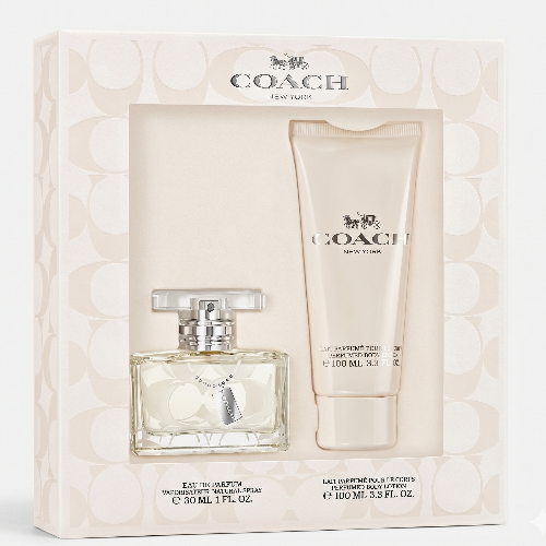 Coach Signature Gift Set 30mL Eau de Parfum and 100mL body lotion