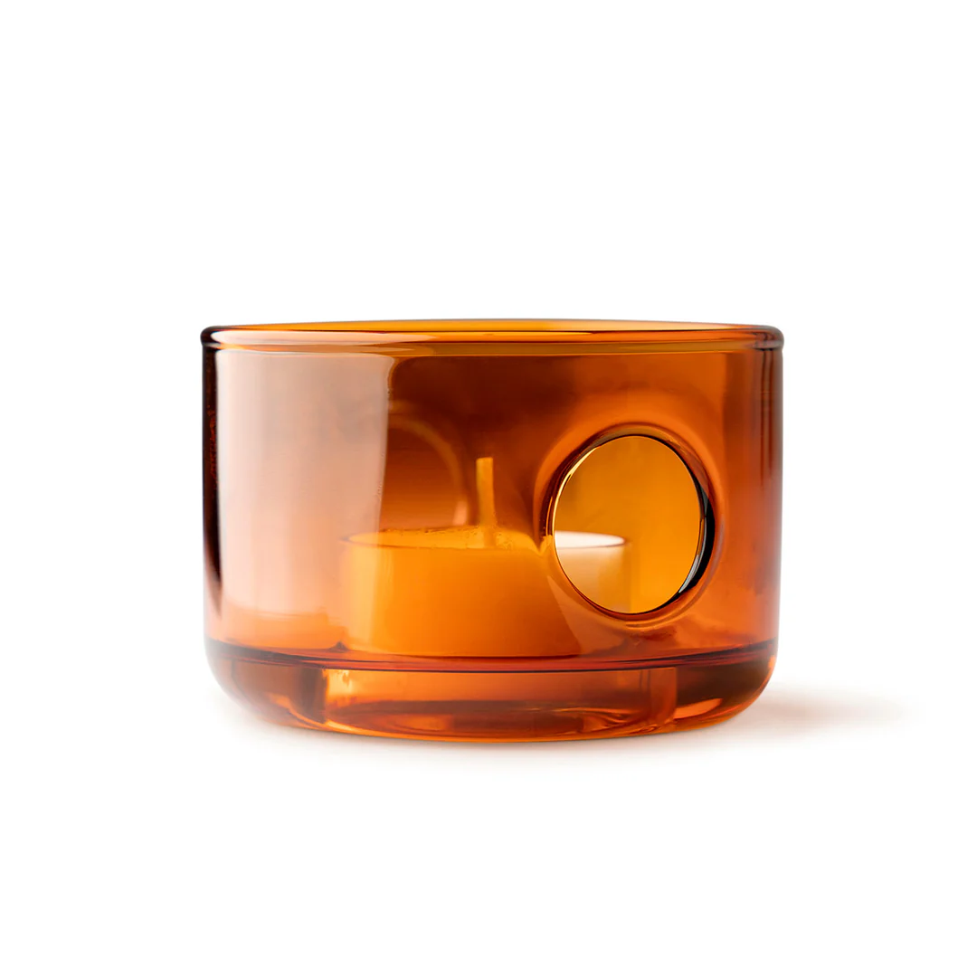 Studio Milligram Glass Oil Burner Amber