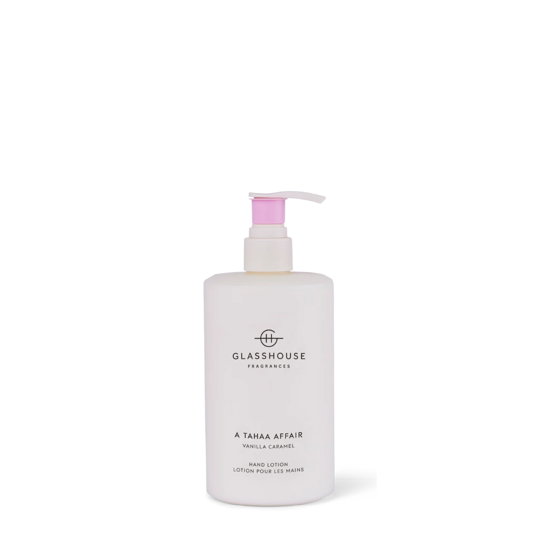 Glasshouse Fragrances A Tahaa Affair Vanilla Caramel Hand Lotion 450mL