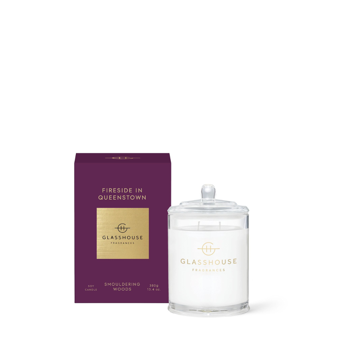 Glasshouse Fragrances Fireside in Queenstown Candle 380g