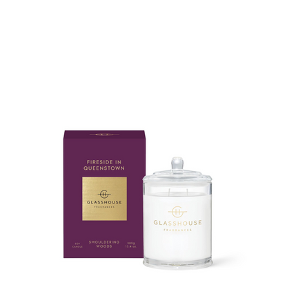 Glasshouse Fragrances Fireside in Queenstown Candle 380g