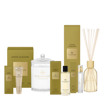 Glasshouse Fragrances Kyoto in Bloom - Spring Bundle (worth $210)