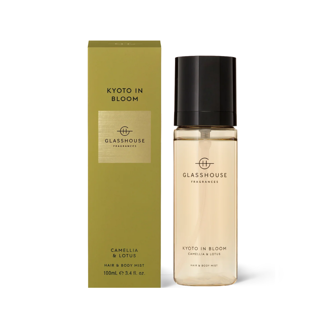 Free Glasshouse Fragrances Kyoto in Bloom Hair & Body Mist valued $49