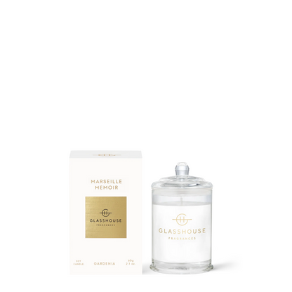 Glasshouse Fragrances Marseille Memoir Candle 60g