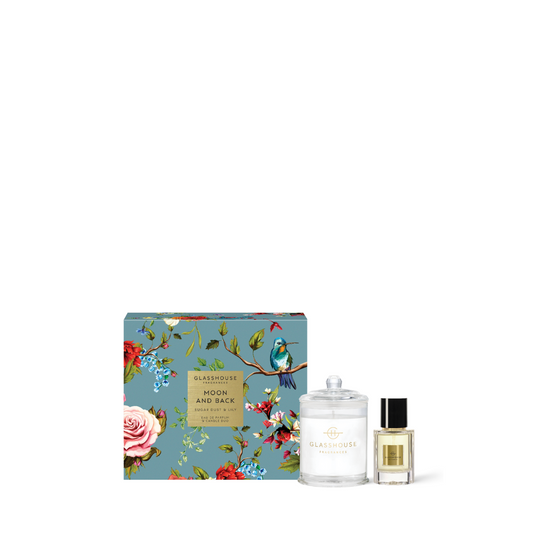 Glasshouse Fragrances Moon and Back Candle & Perfume