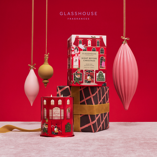 Glasshouse Fragrances Night Before Christmas Candle 380g