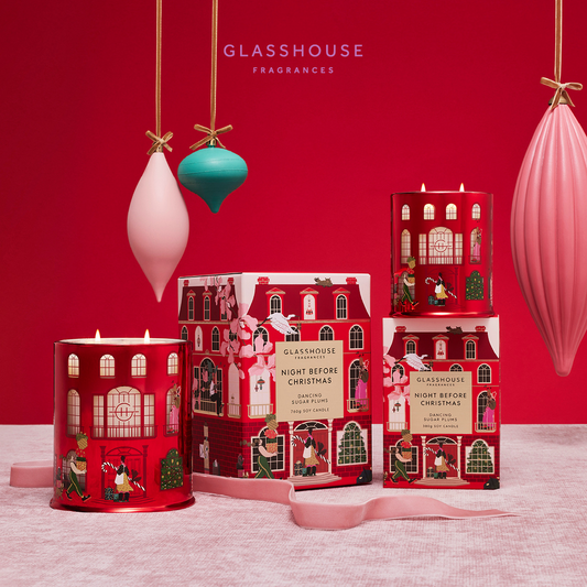 Glasshouse Fragrances Night Before Christmas Candle 760g