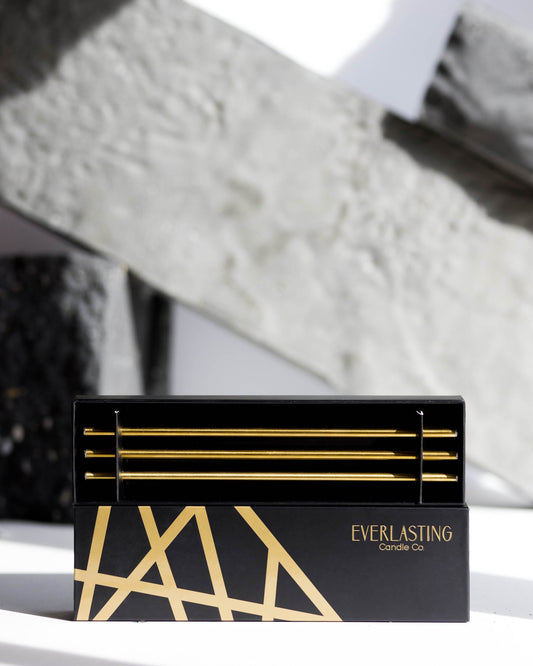 Everlasting Candle Co Gold Everlasting Candles