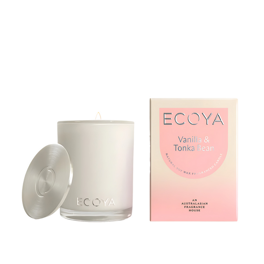 ECOYA Vanilla & Tonka Bean Candle 400g