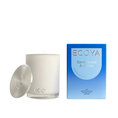 ECOYA 檀香琥珀麦迪逊蜡烛 400g