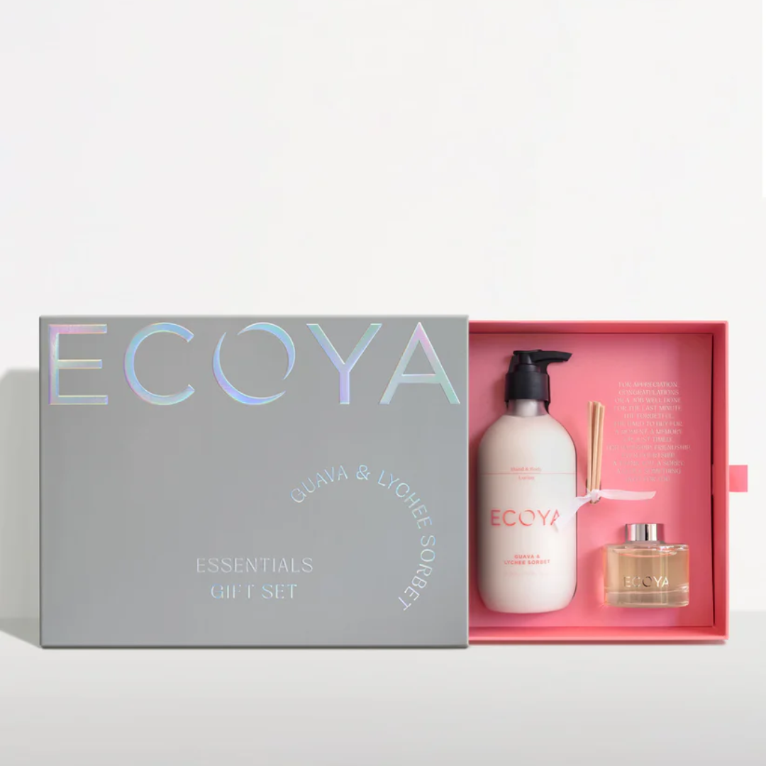 ECOYA 番石榴荔枝冰糕身体护理礼品套装节日系列