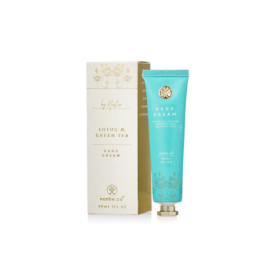 Nontre.co Hand Cream Lotus & Green Tea 30mL