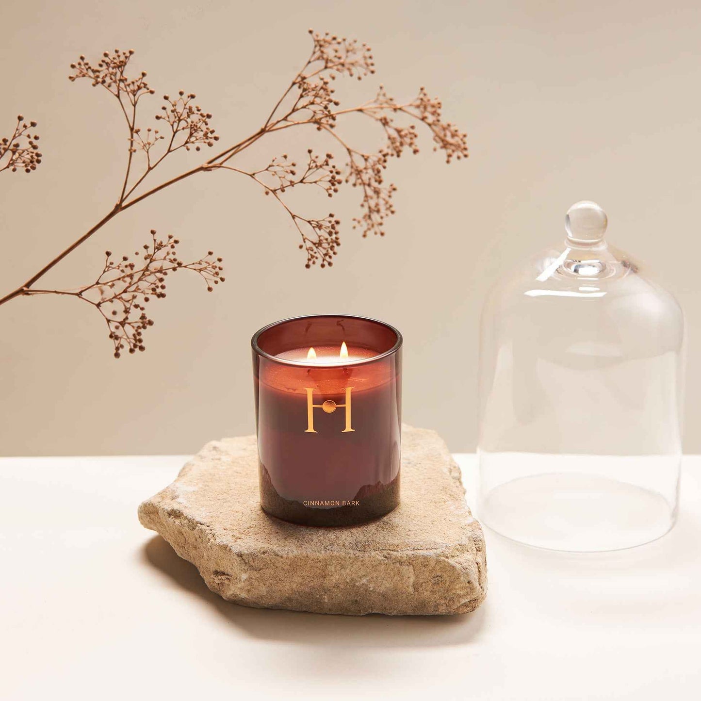 The Herbologist Cinnamon Bark Candle 300g