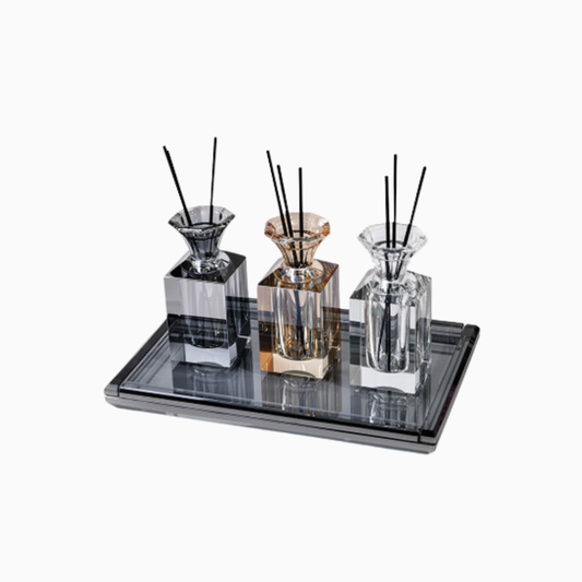 High-Grade Crystal Aromatherapy Bottle — Elegant Glass Diffuser Bottle