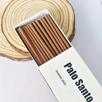 High-Grade Palo Santo Incense 30 Sticks White Sage, Cedar & Coffee Natural Aromatherapy