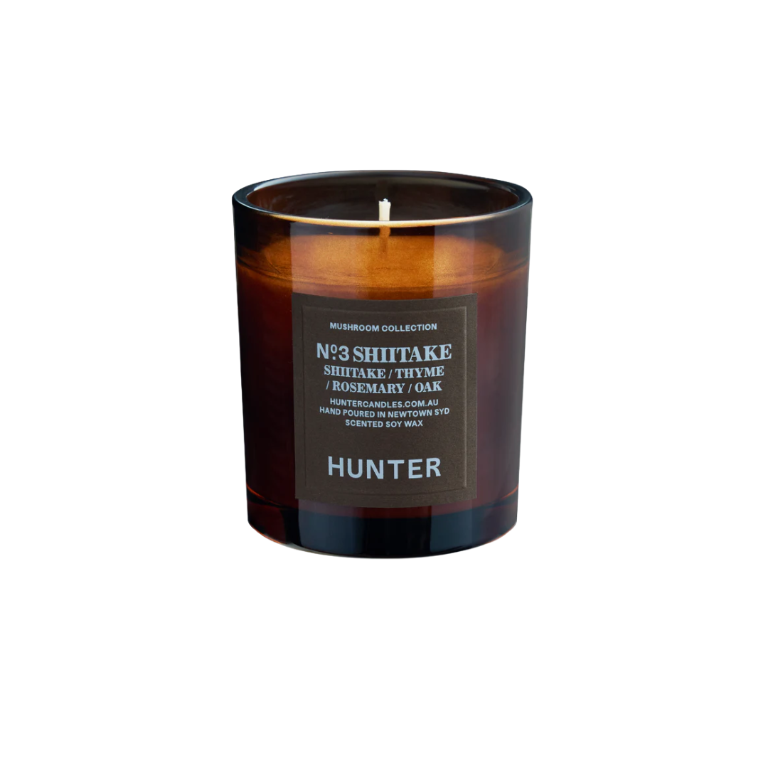 Hunter No. 3 SHIITAKE, THYME, ROSEMARY & OAK Soy Candle