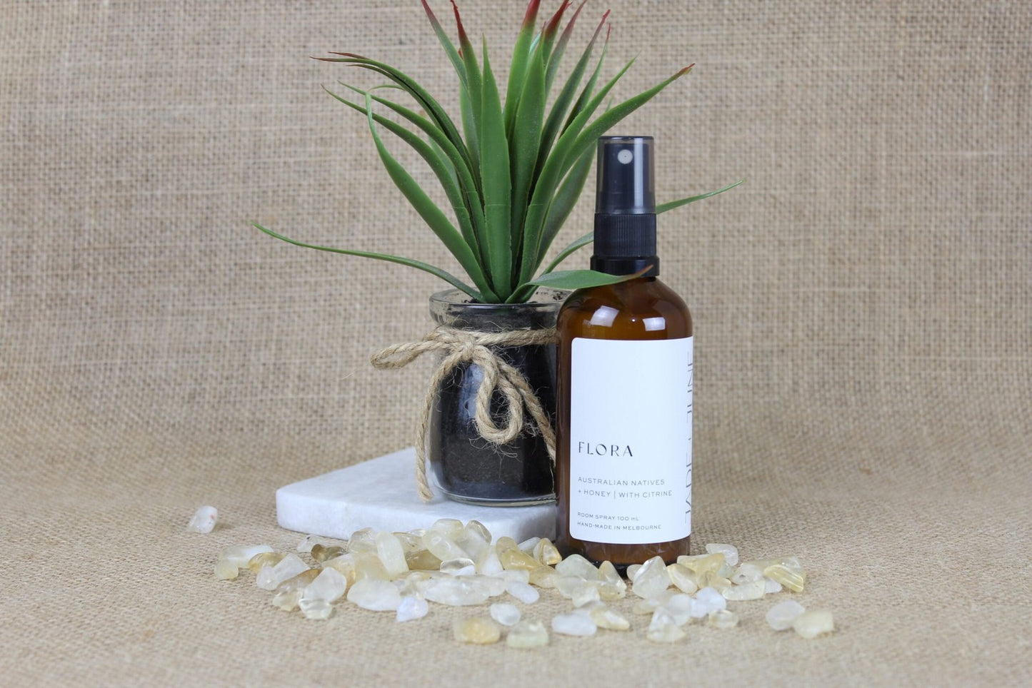 Jade + June Flora Crystal-Infused Room Spray 100mL supplier image 3