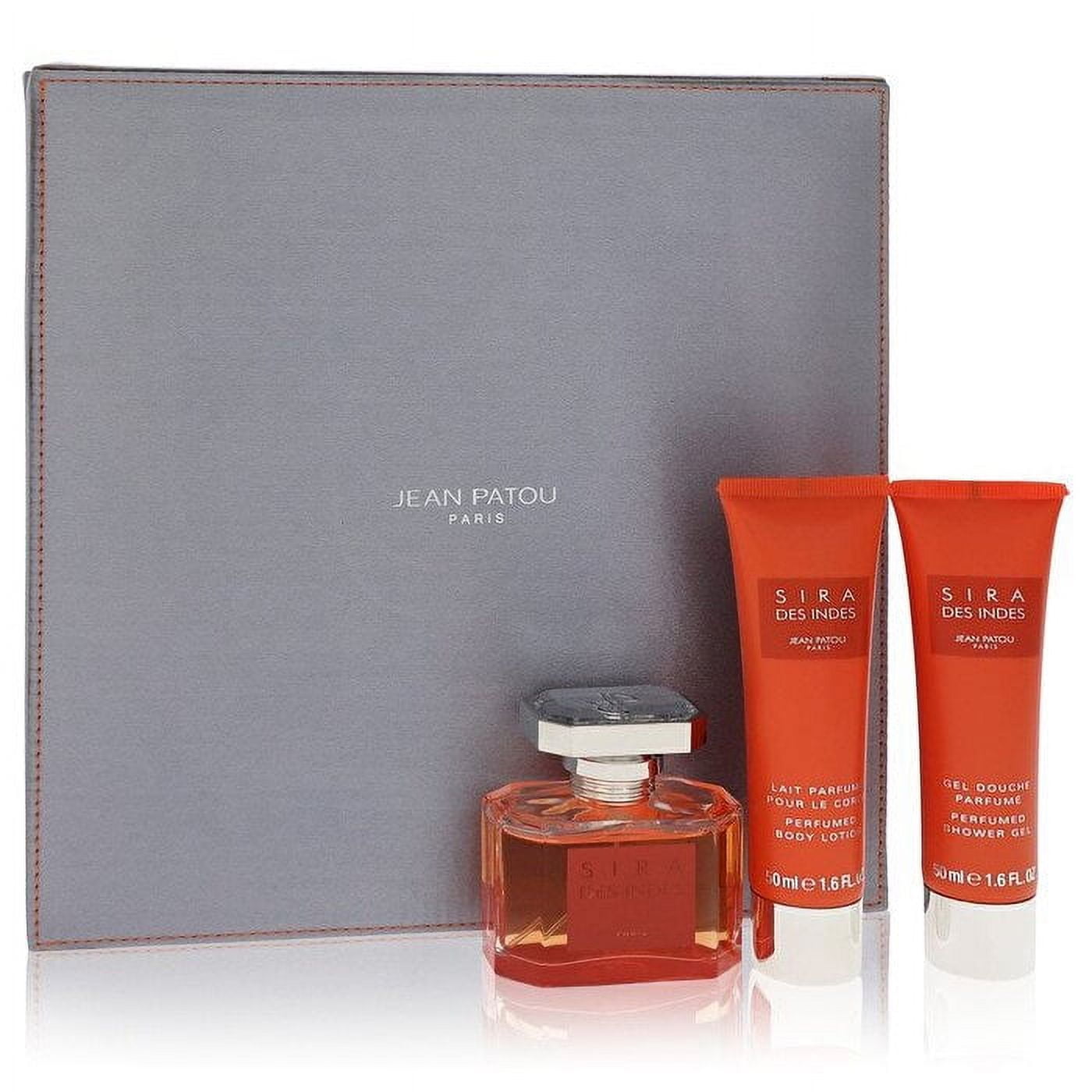 Jean Patou Sira des Indes Gift Set with 50mL Eau de Parfum body lotion and shower gel