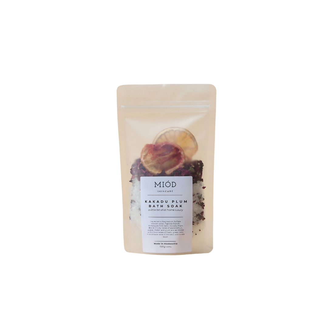 Miod Skincare Kakadu Plum Bath Salts: Large 450g