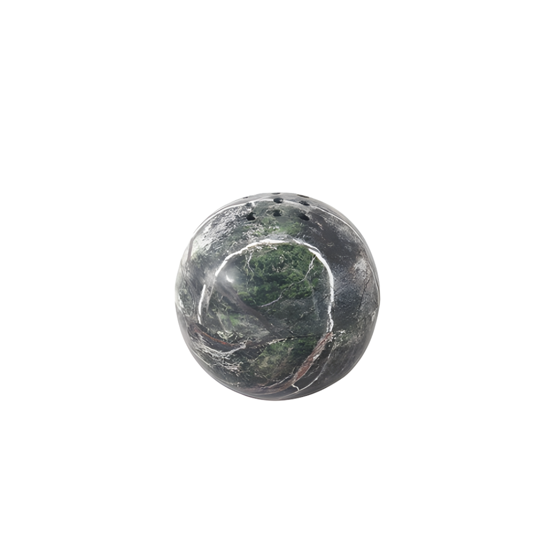 LA TROUVAILLE Marble Sphere Incense Holder