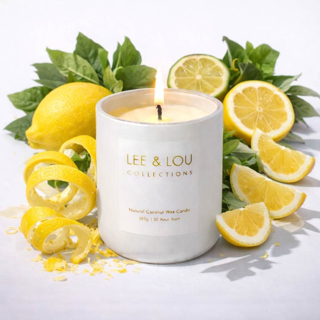 Lee & Lou Limoncello Bloom Candle 285g main product image