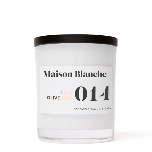 Maison Blanche 014 Fig & Olive Leaf Large Candle 400g