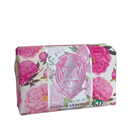 La Florentina Arboreal Peony Set of 3 Bar Soaps 200g