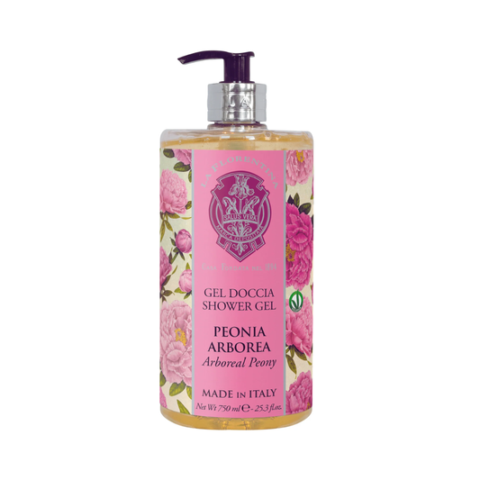 La Florentina Arboreal Peony Shower Gel Bottle Pump 750ml