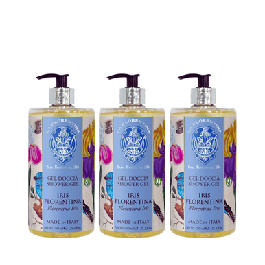 La Florentina Iris Shower Gel 750mL Set of 3pcs